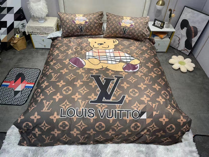Juego de cama 4 piezas LV