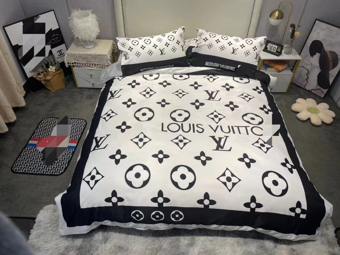 Juego de cama 4 piezas LV