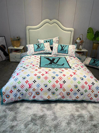 Juego de cama 4 piezas LV