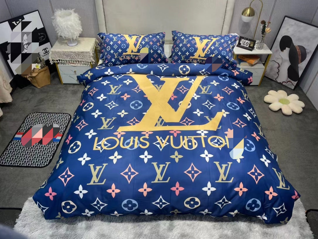 Juego de cama 4 piezas LV