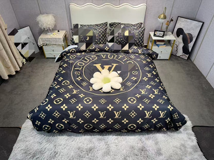 Juego de cama 4 piezas LV