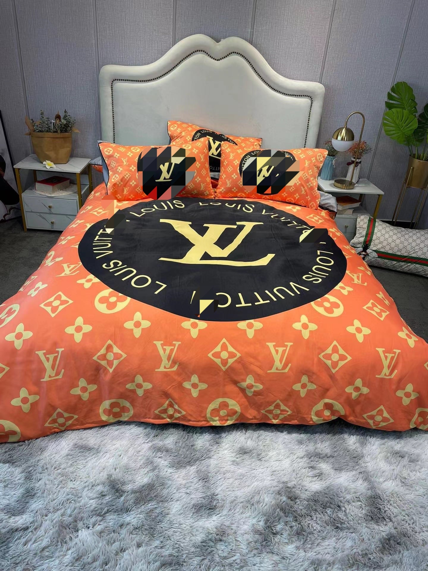 Juego de cama 4 piezas LV